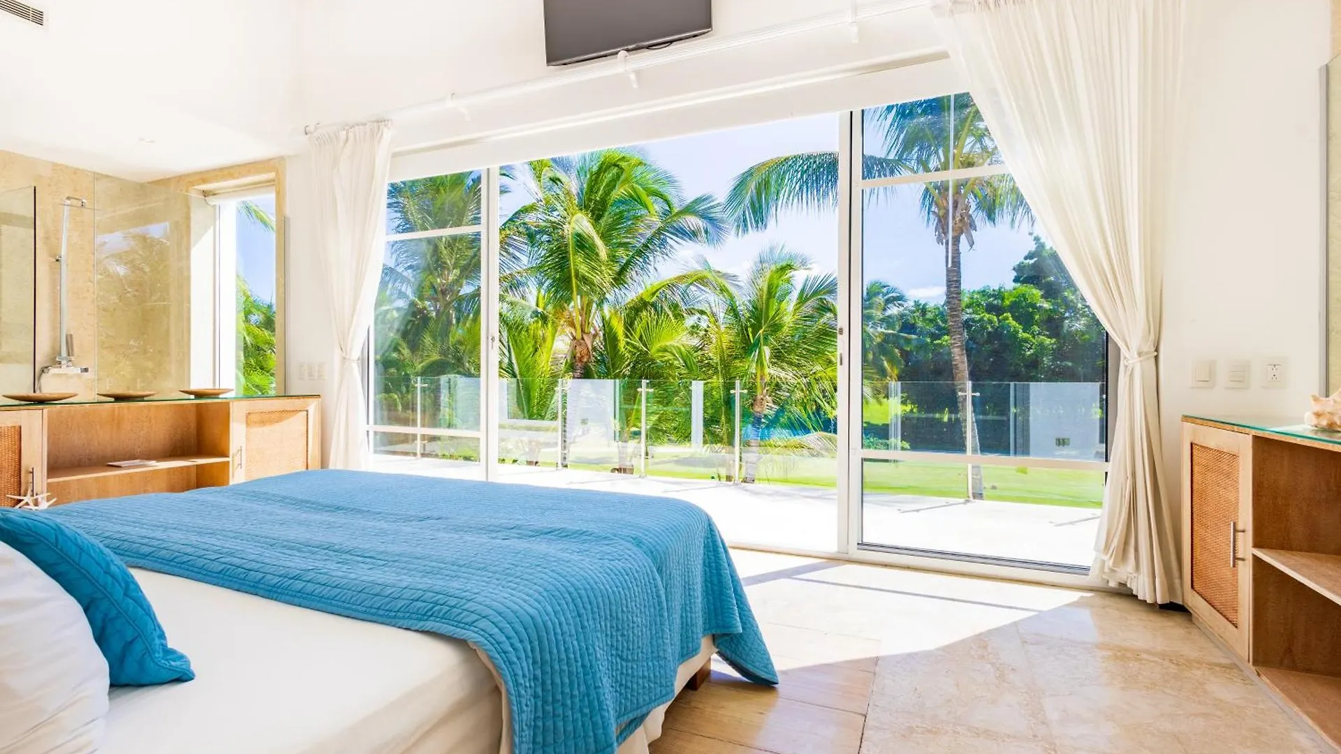 Luxury Rentals In Punta Cana - Exclusive Waterfall Villa With Private Pool, Bbq, Maid, Golf