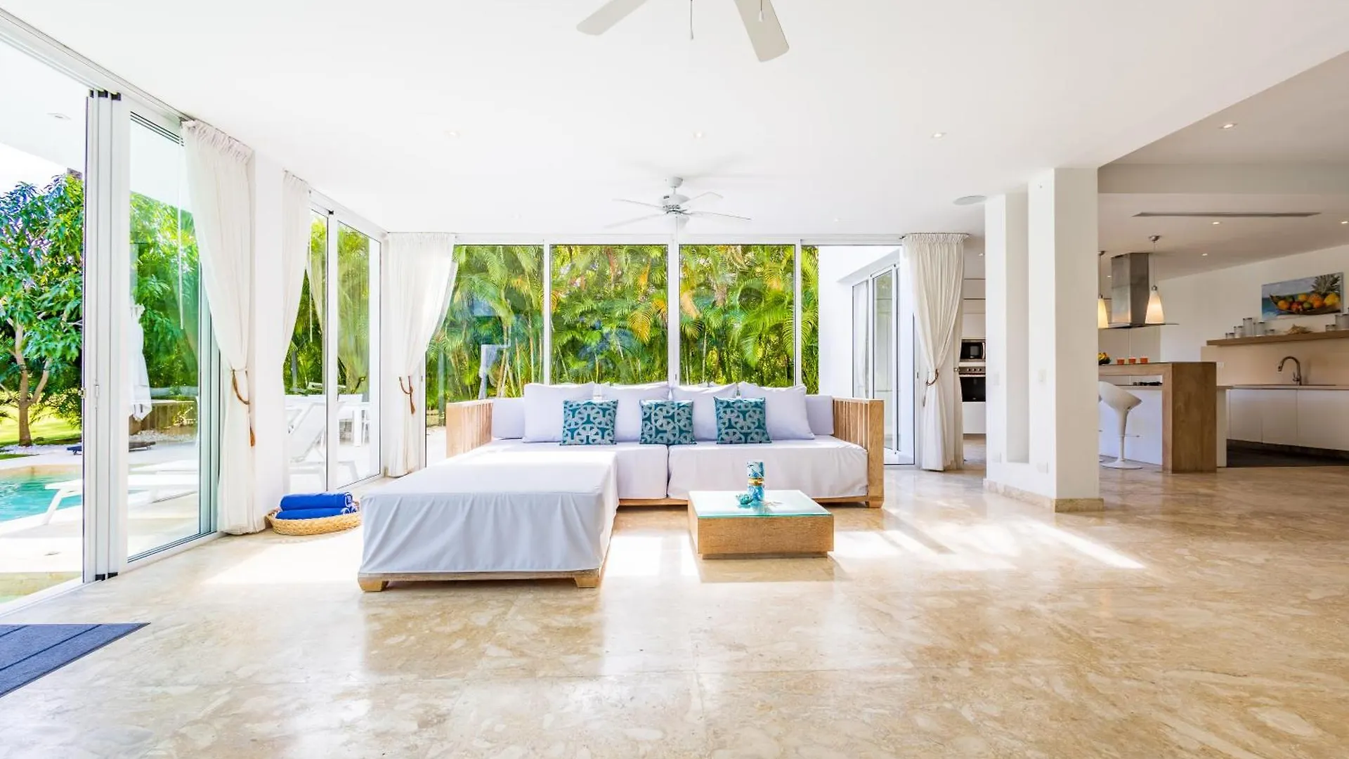 Luxury Rentals In Punta Cana - Exclusive Waterfall Villa With Private Pool, Bbq, Maid, Golf
