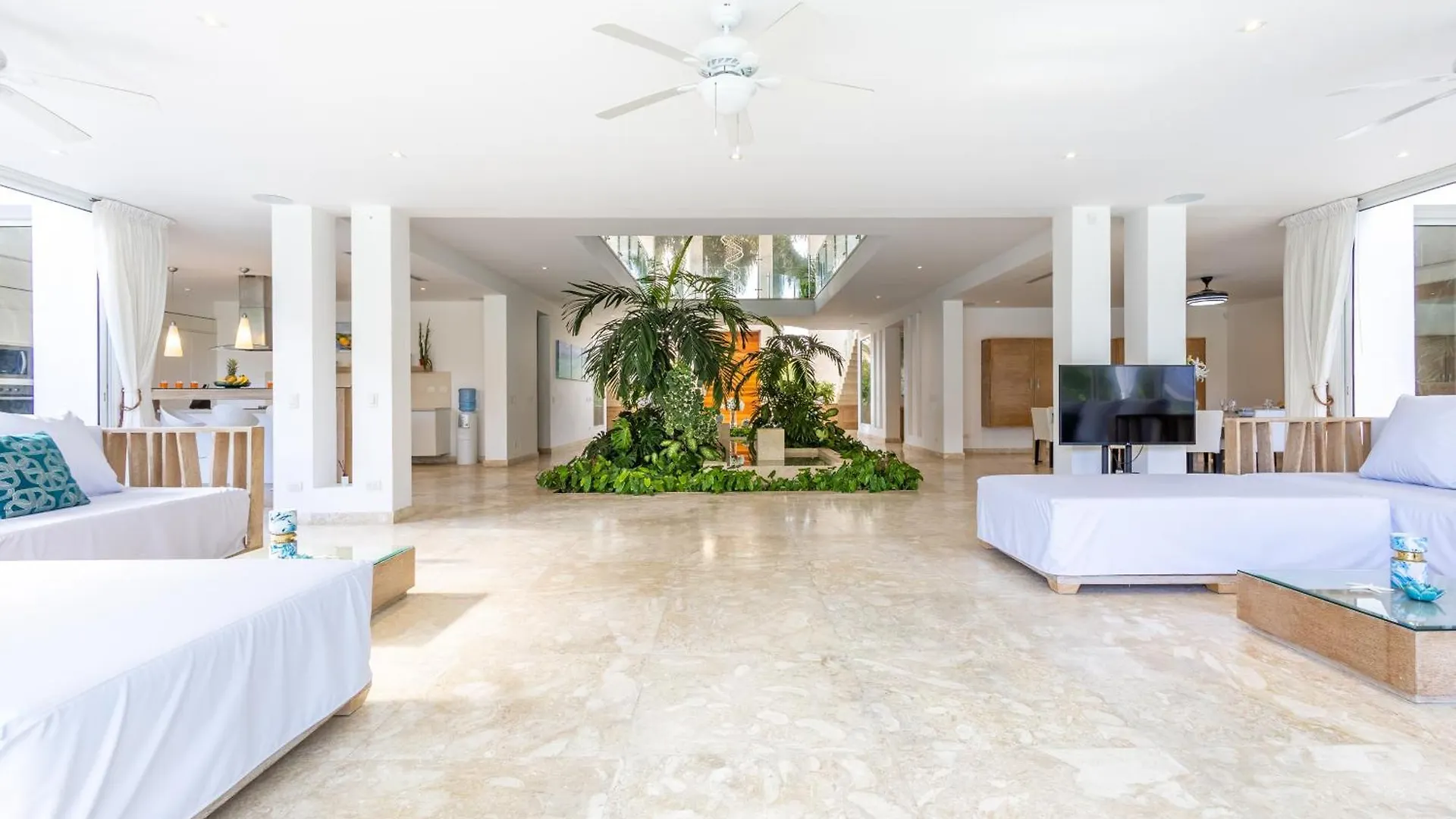 Luxury Rentals In Punta Cana - Exclusive Waterfall Villa With Private Pool, Bbq, Maid, Golf