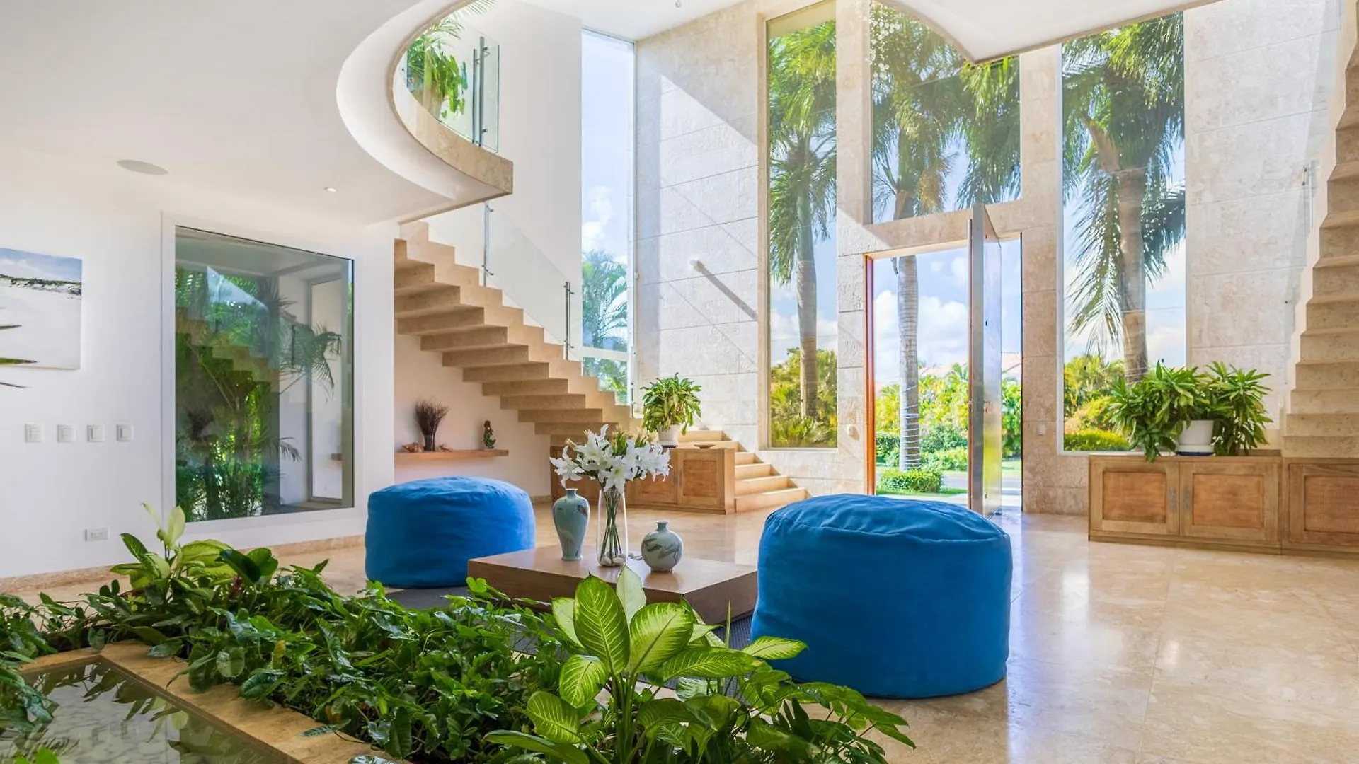 Luxury Rentals In Punta Cana - Exclusive Waterfall Villa With Private Pool, Bbq, Maid, Golf