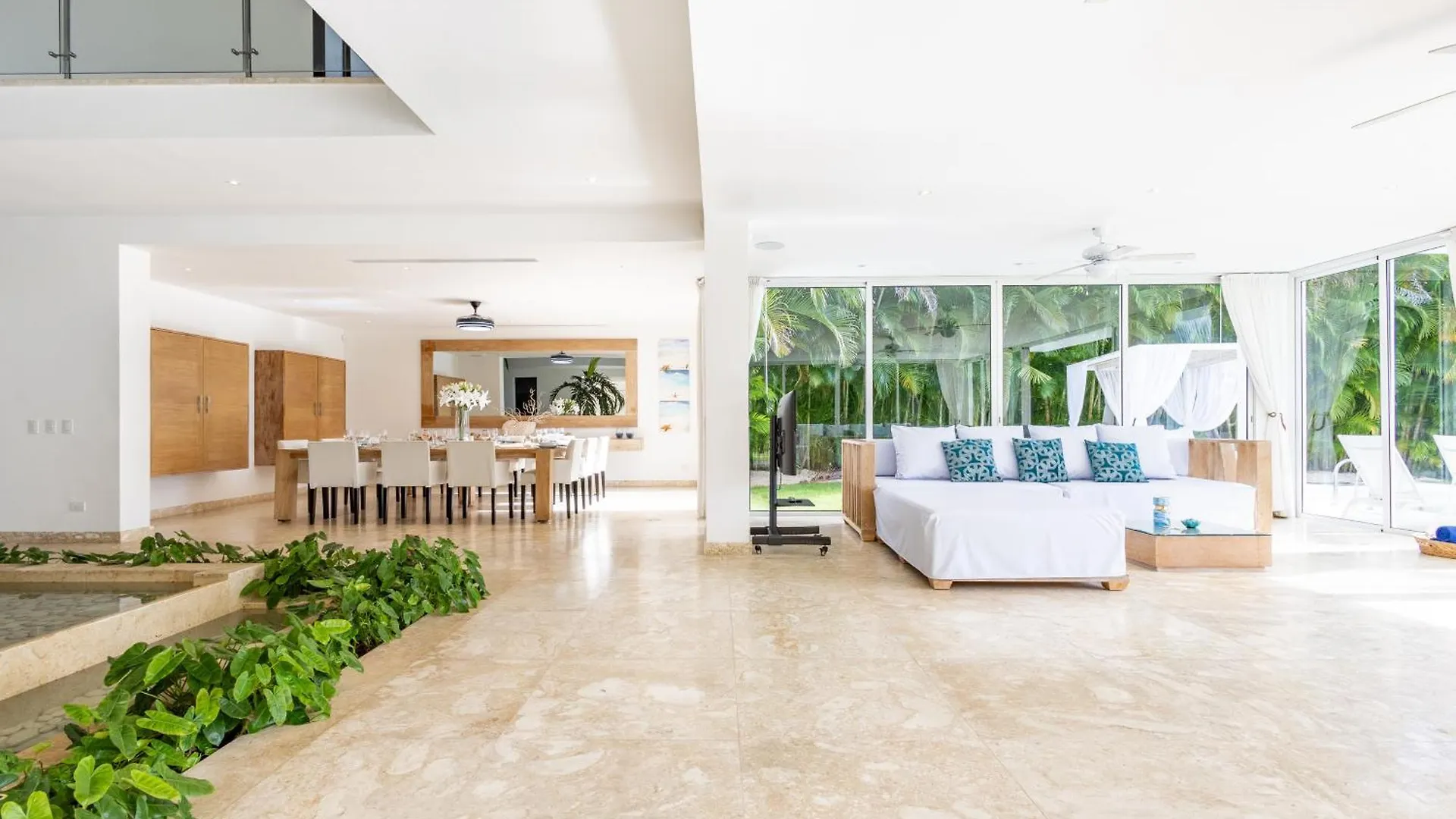 Luxury Rentals In Punta Cana - Exclusive Waterfall Villa With Private Pool, Bbq, Maid, Golf